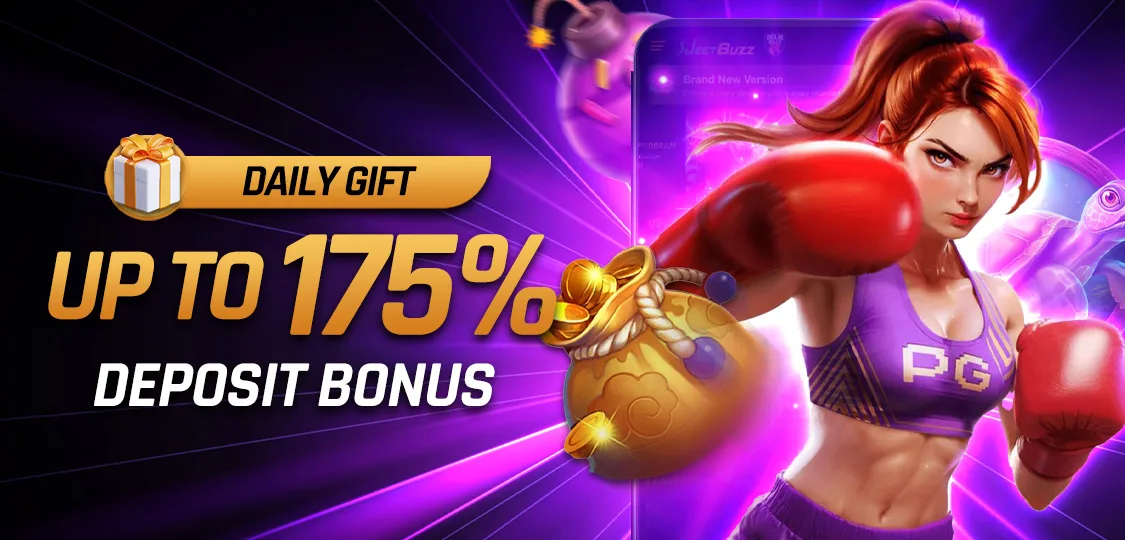 JeetBuzz Up to 175% Deposit Boost daily progressive bonus for slots fishing crash