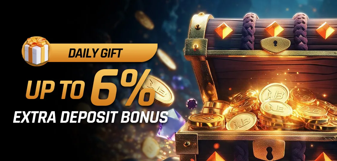 JeetBuzz Up to 6% Deposit Bonus cover for non-Nagad BDT top-ups